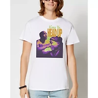 White Tupac Keep Ya Head Up T Shirt