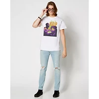 White Tupac Keep Ya Head Up T Shirt