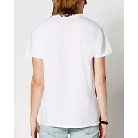 White Tupac Keep Ya Head Up T Shirt