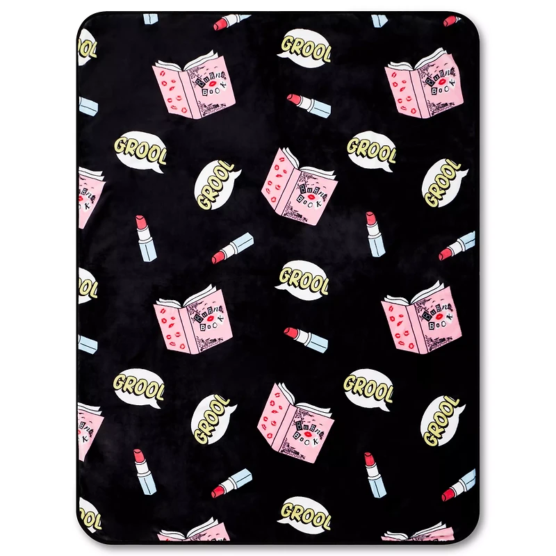 Mean Girls Burn Book Reversible Fleece Blanket