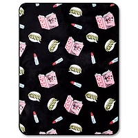 Mean Girls Burn Book Reversible Fleece Blanket