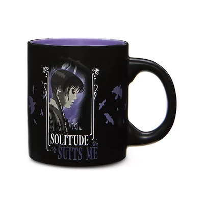 Wednesday Solitude Suits Me Coffee Mug - 20 oz.