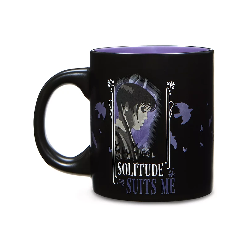Wednesday Solitude Suits Me Coffee Mug - 20 oz.
