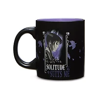 Wednesday Solitude Suits Me Coffee Mug - 20 oz.