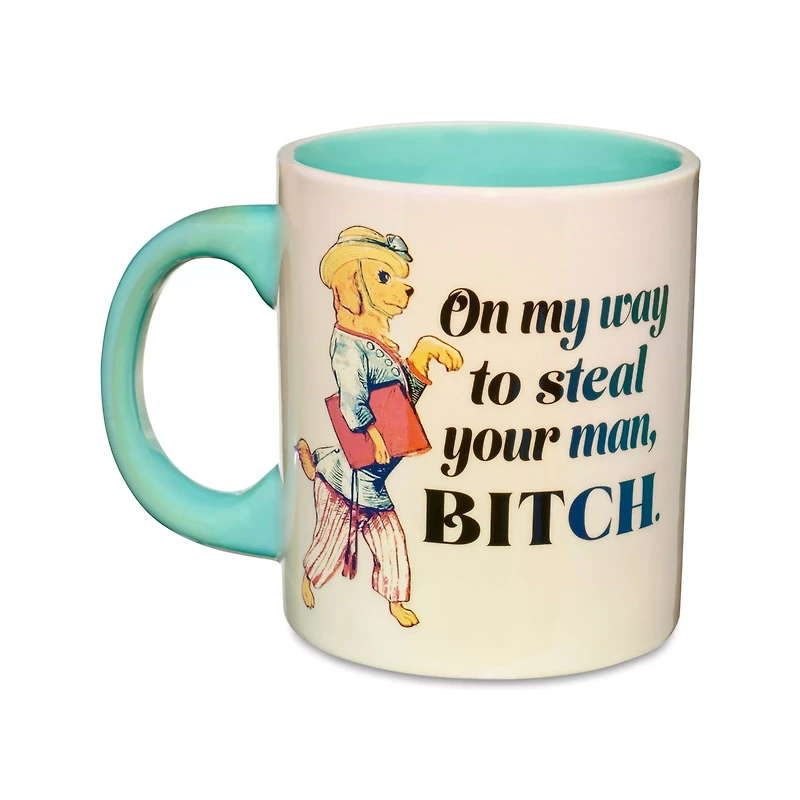 Dog Steal Your Man Coffee Mug - 20 oz.
