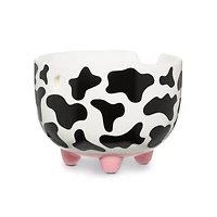 Cow Print Molded Bowl with Chopsticks - 15 oz.