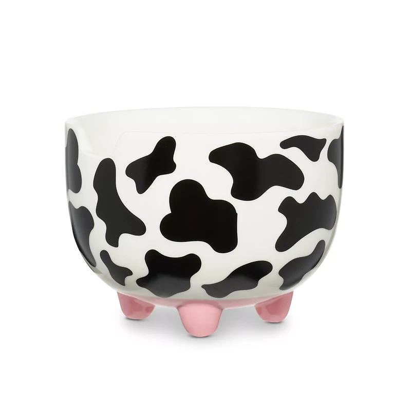 Cow Print Molded Bowl with Chopsticks - 15 oz.