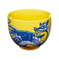 Yellow Dragon Bowl with Chopsticks