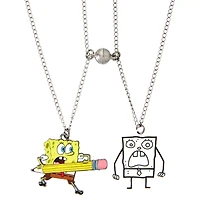 Multi-Pack SpongeBob SquarePants and DoodleBob Magnetic Bestie Necklaces - 2 Pack