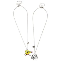 Multi-Pack SpongeBob SquarePants and DoodleBob Magnetic Bestie Necklaces - 2 Pack
