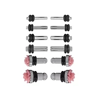 Multi-Pack Pink Rose Plug Set - 6 Pair