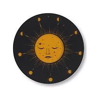 Celestial Round Ashtray with Lid