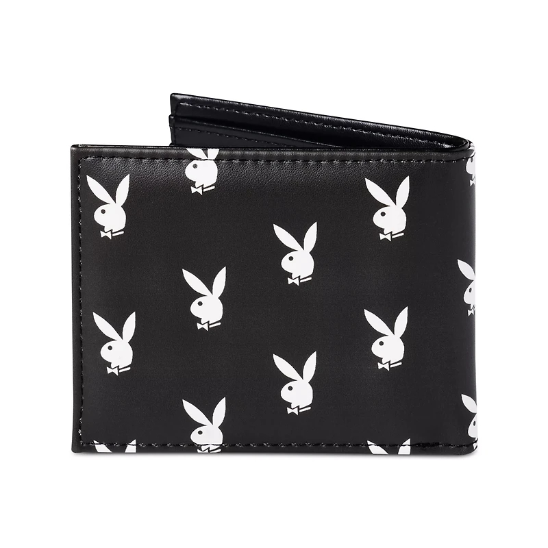 Black Playboy Bunny Bifold Wallet