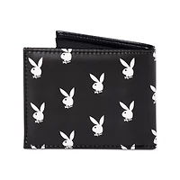 Black Playboy Bunny Bifold Wallet
