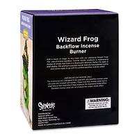 Wizard Frog Backflow Incense Burner