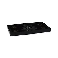 Black Ouija Board Wooden Tray