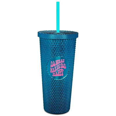 Do What Makes You Happy Cup with Straw - 24 oz.