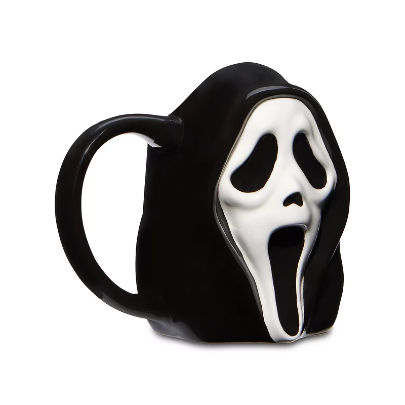 Ghost Face Molded Coffee Mug - 17 oz.
