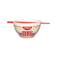 Cup Noodles Bowl with Chopsticks