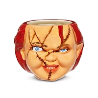Molded Chucky Head Mug - 20 oz.