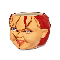Molded Chucky Head Mug - 20 oz.
