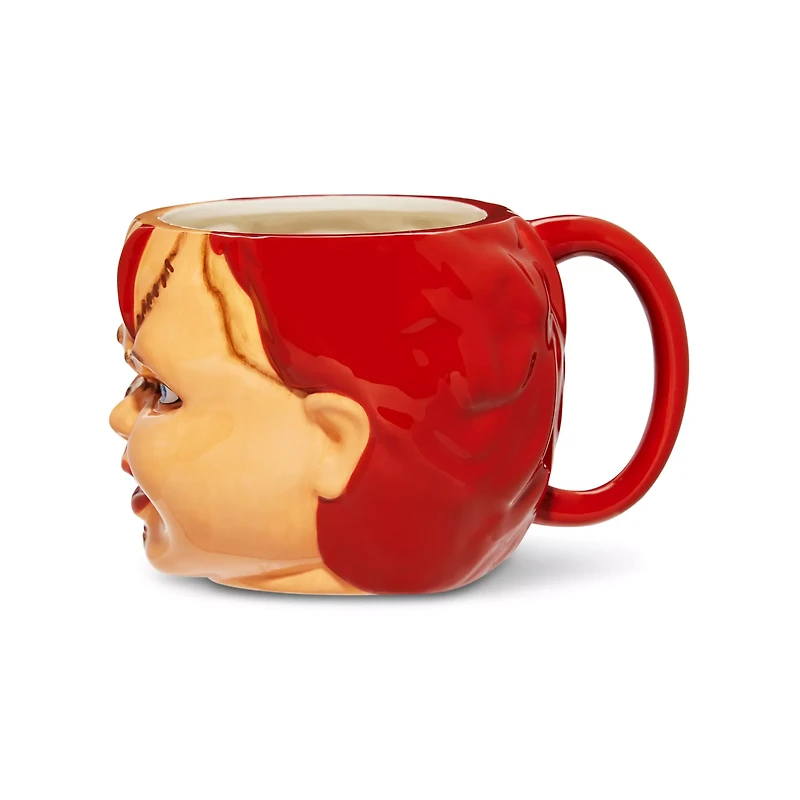 Molded Chucky Head Mug - 20 oz.