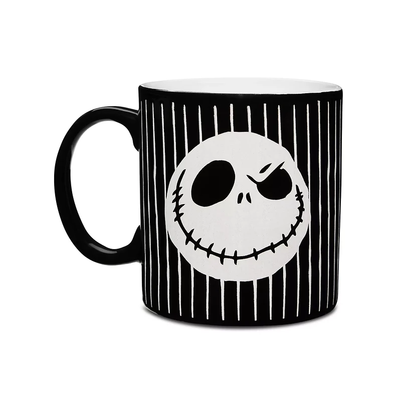 Jack Skellington Pinstripe Coffee Mug 20 oz. - The Nightmare Before Christmas