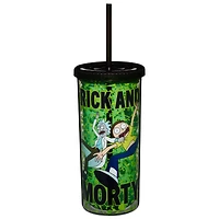 Rick and Morty Acid Cup with Straw - 20 oz.