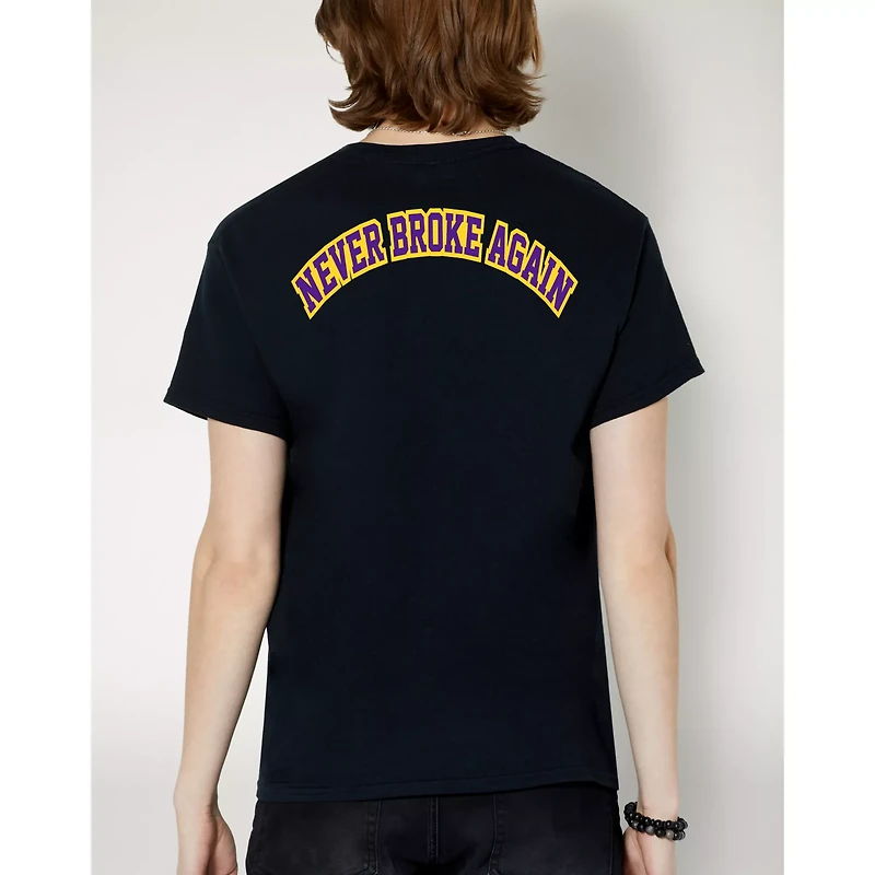Purple and Yellow NBA Monkey T Shirt - YoungBoy