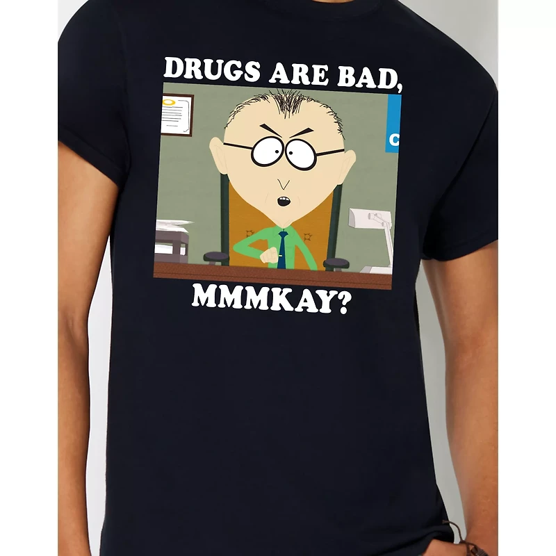 Drugs Are Bad T Shirt - South Park