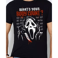 Ghost Face What's Your Body Count T Shirt
