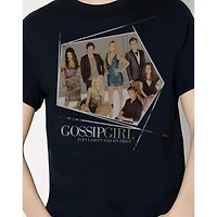Black Gossip Girl T Shirt