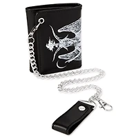 Baphomet Chain Wallet - Sawblade666
