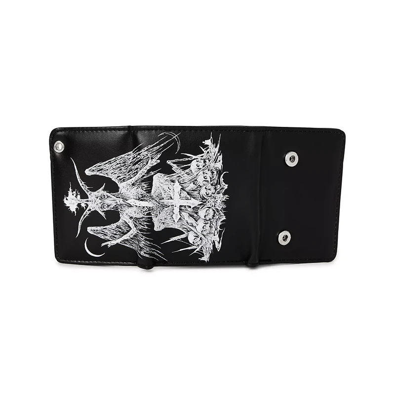 Baphomet Chain Wallet - Sawblade666
