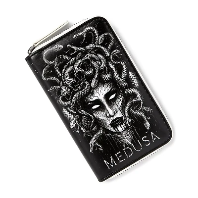 Medusa Zip Wallet - VampireFreaks