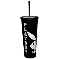 Playboy Bunny Cup with Straw - 24 oz.