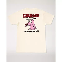 Double Sided Courage the Cowardly Dog T Shirt
