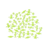 Glow in the Dark Aliens - 50 Pack