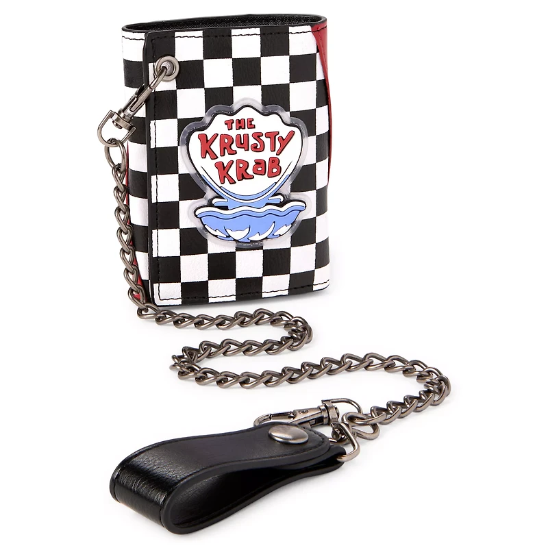 Krusty Krab Checkered Chain Wallet - SpongeBob SquarePants