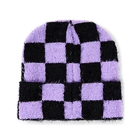 Fuzzy Gengar Checkered Beanie Hat - Pokémon