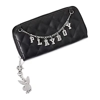 CZ Playboy Bunny Chain Zip Wallet
