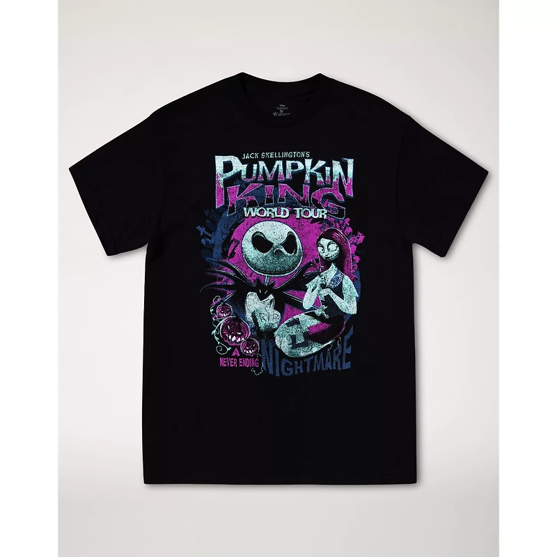 Jack Skellington's Pumpkin King World Tour T Shirt - The Nightmare Before Christmas