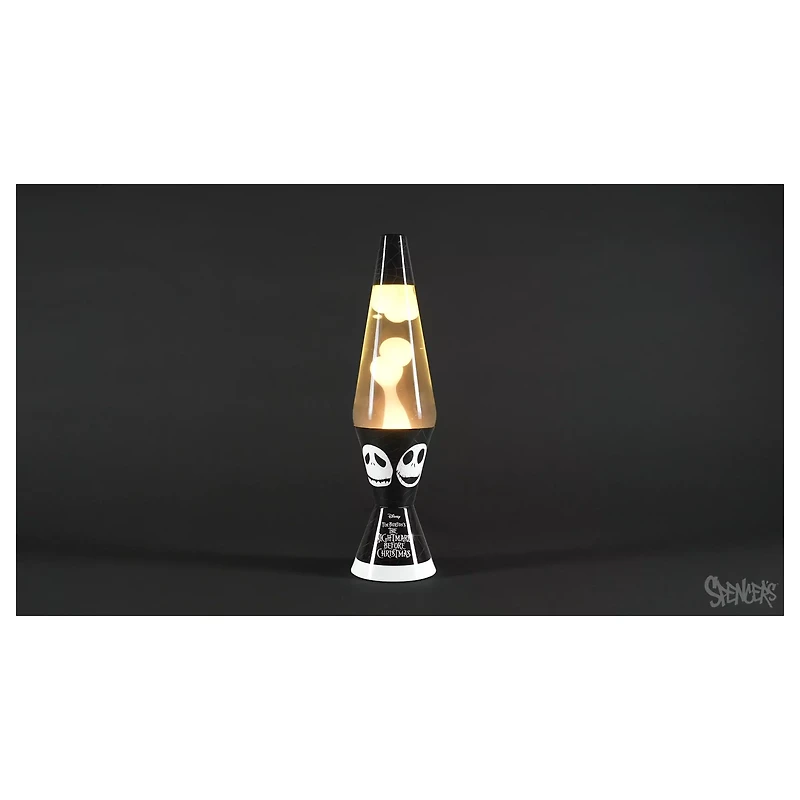 The Nightmare Before Christmas Jack Skellington 17 Inch Black and White Lava Lamp