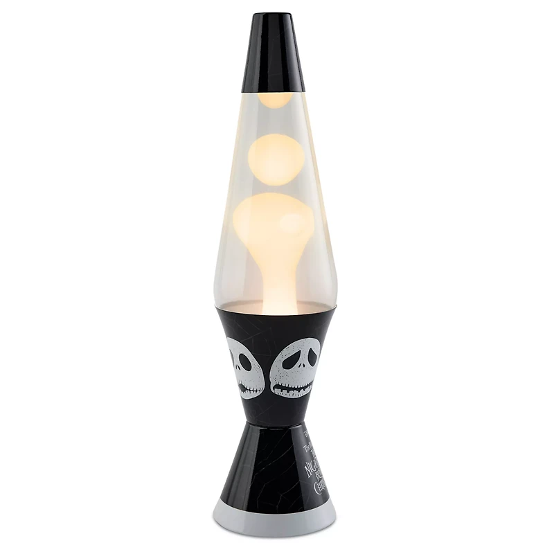 The Nightmare Before Christmas Jack Skellington 17 Inch Black and White Lava Lamp