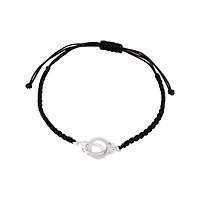 Multi-Pack Silver and Black Spike Chain Bracelets - 5 Pack