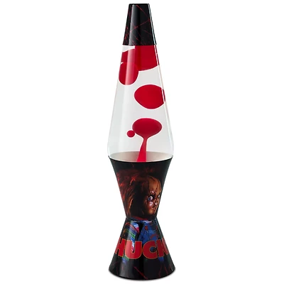Chucky 17 Inch Lava Lamp Red