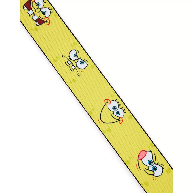 Buckle-Down SpongeBob SquarePants Faces Seatbelt Belt