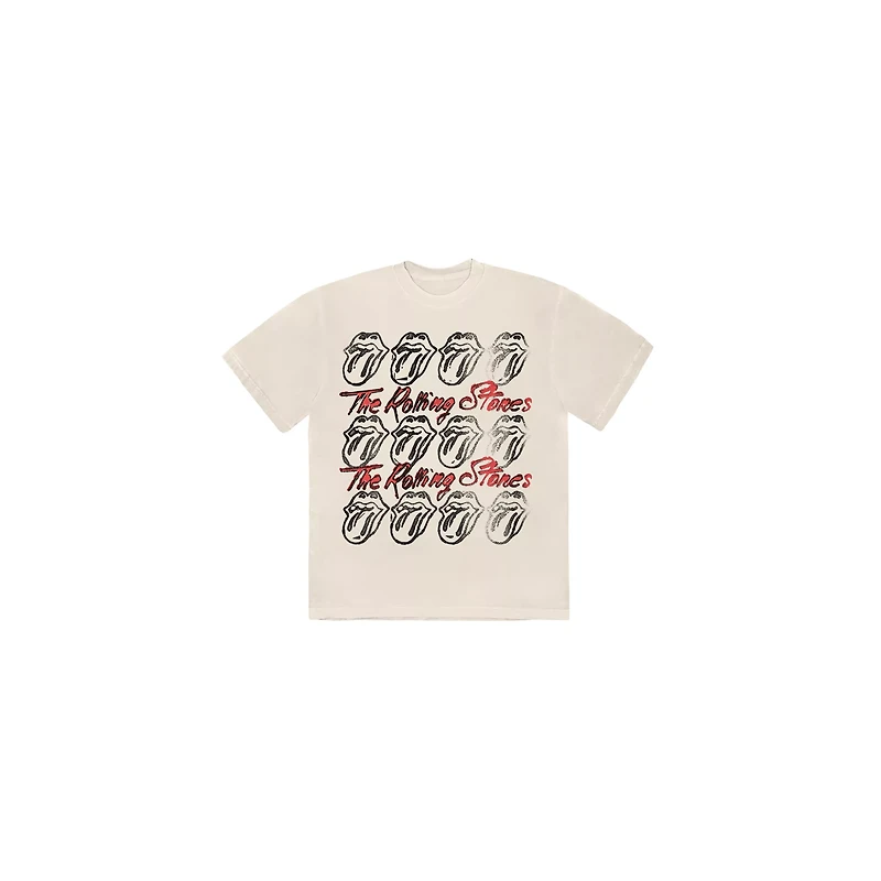 Rolling Stones Logo Grid T Shirt - The