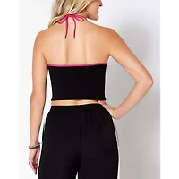 Mushroom Icon Halter Tank Top
