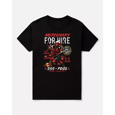 Mercenary for Hire T Shirt - Deadpool